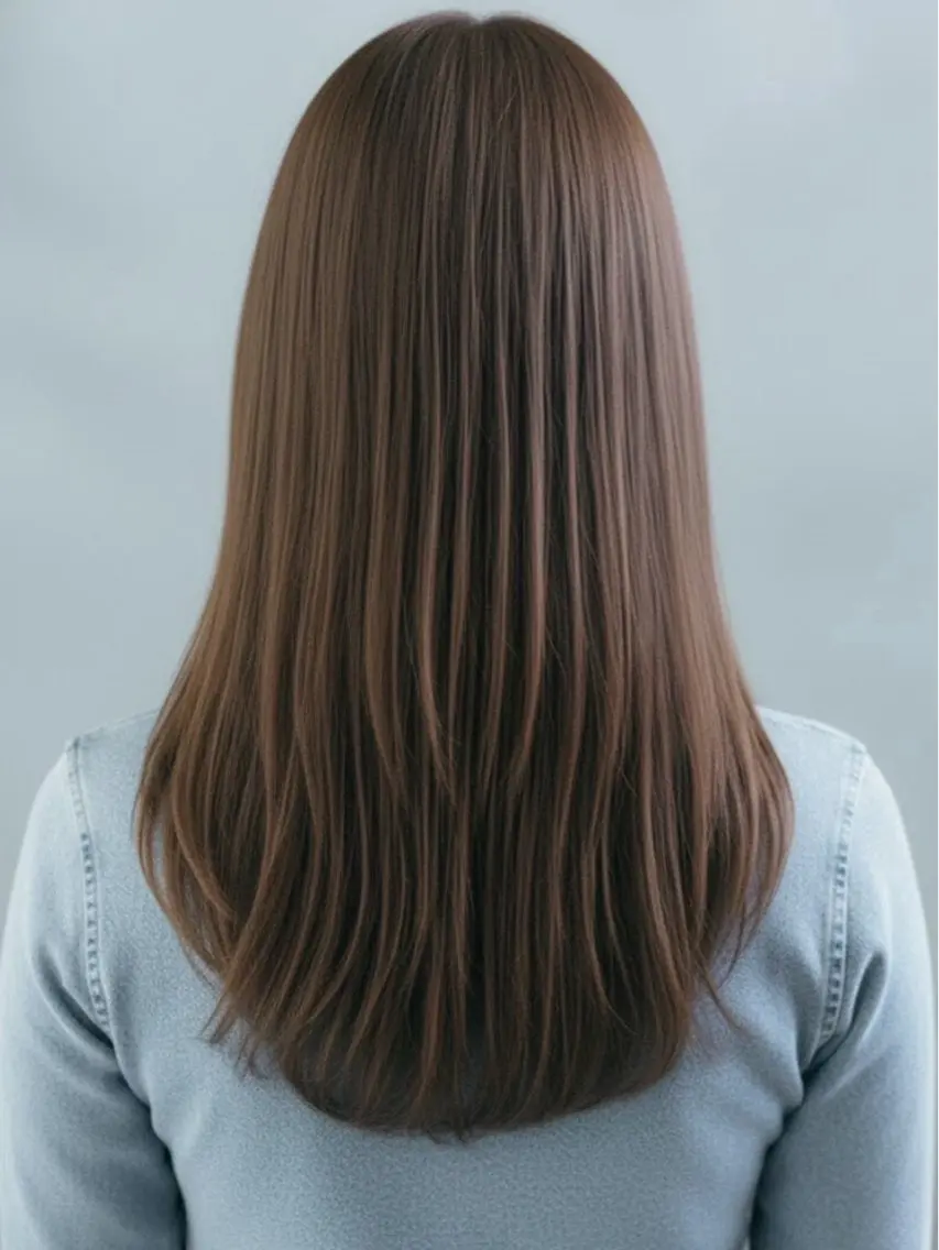 カラー hinata 🩵のヘアスタイル