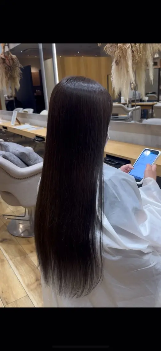 ロング カラー 香川 怜央のヘアスタイル