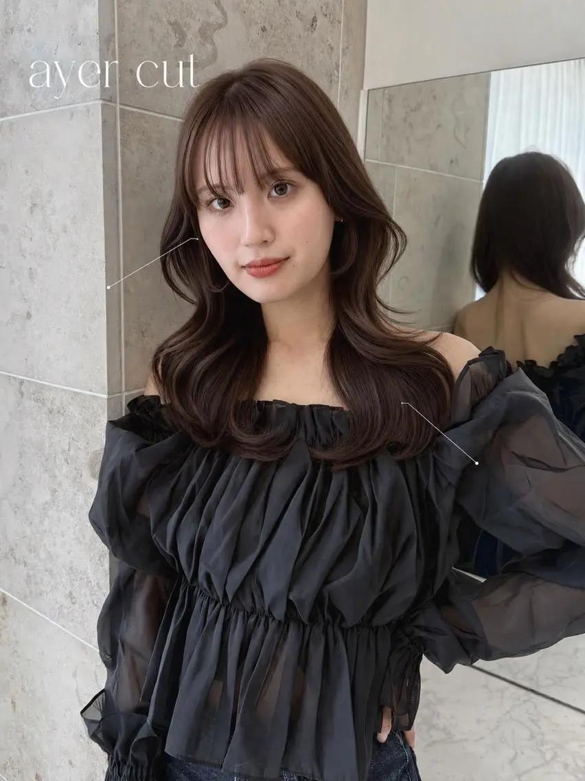ロング 茂木俊哉 /縮毛矯正のヘアスタイル