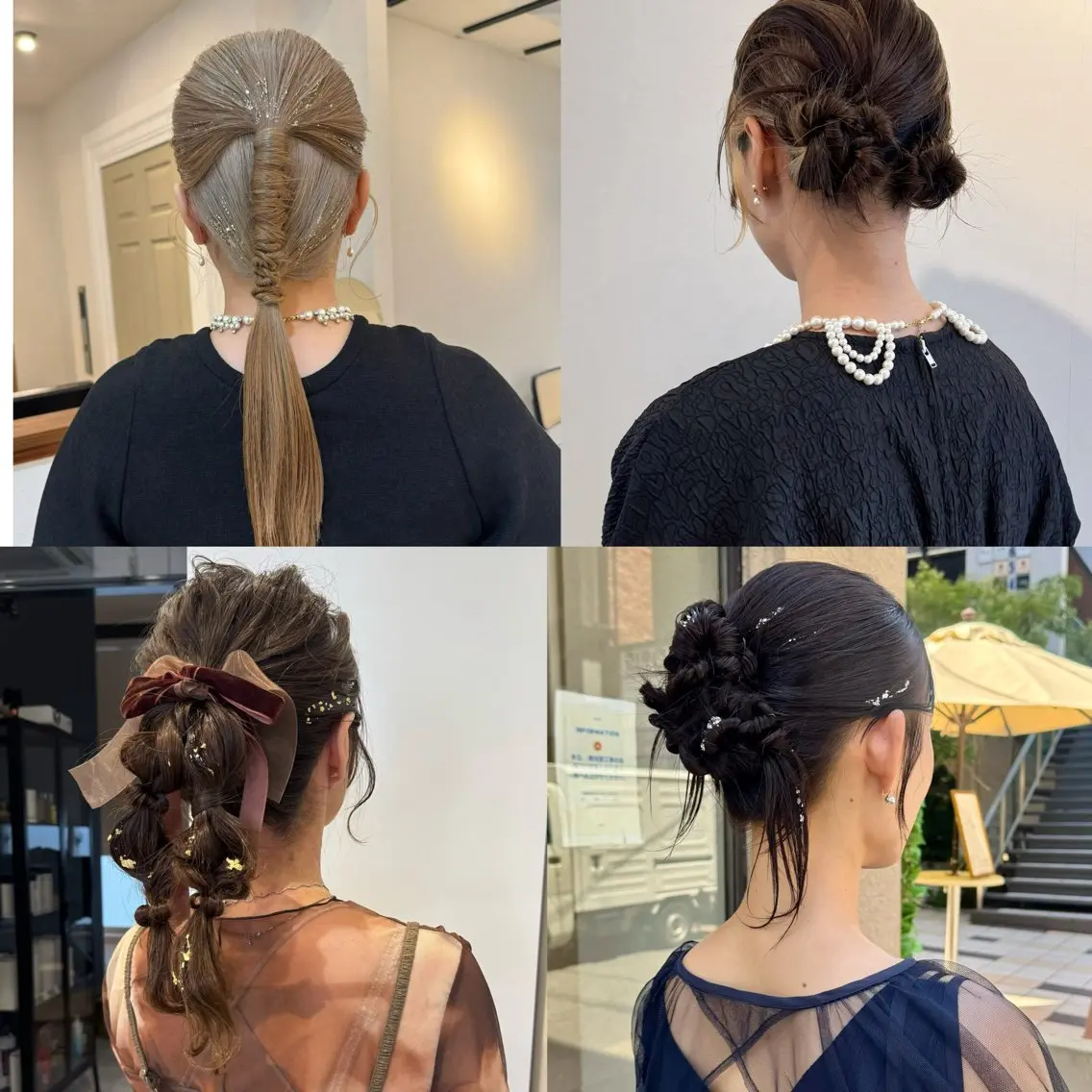 ヘアアレンジ 堤 裕香のヘアスタイル