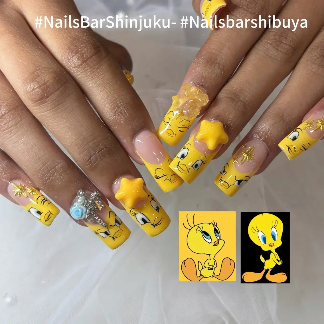 ネイル フラッシュネイル フレンチネイル ジェルネイル ガラスフレンチ 氷ネイル・うるうるネイル NAILS BAR SHINJUKUのネイルデザイン