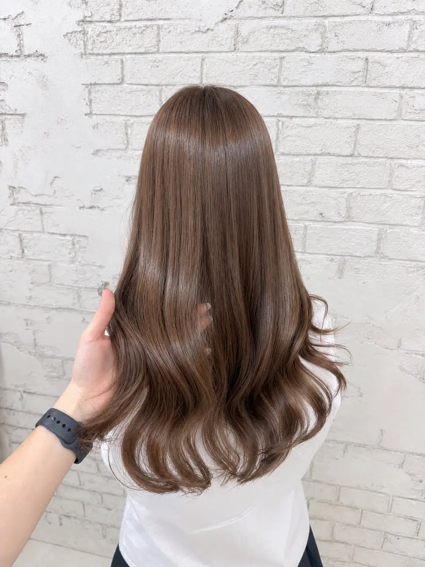 ロング ケアカラー ヘアカラー 池袋カラー/艶カラー 🎀Rina🎀のヘアスタイル
