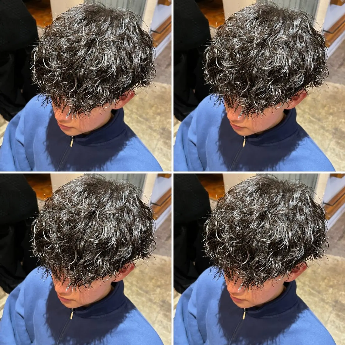 パーマ メンズ カット パーマ トリートメント ヘアセット メンズパーマ特化 店長望月謙二郎のヘアスタイル