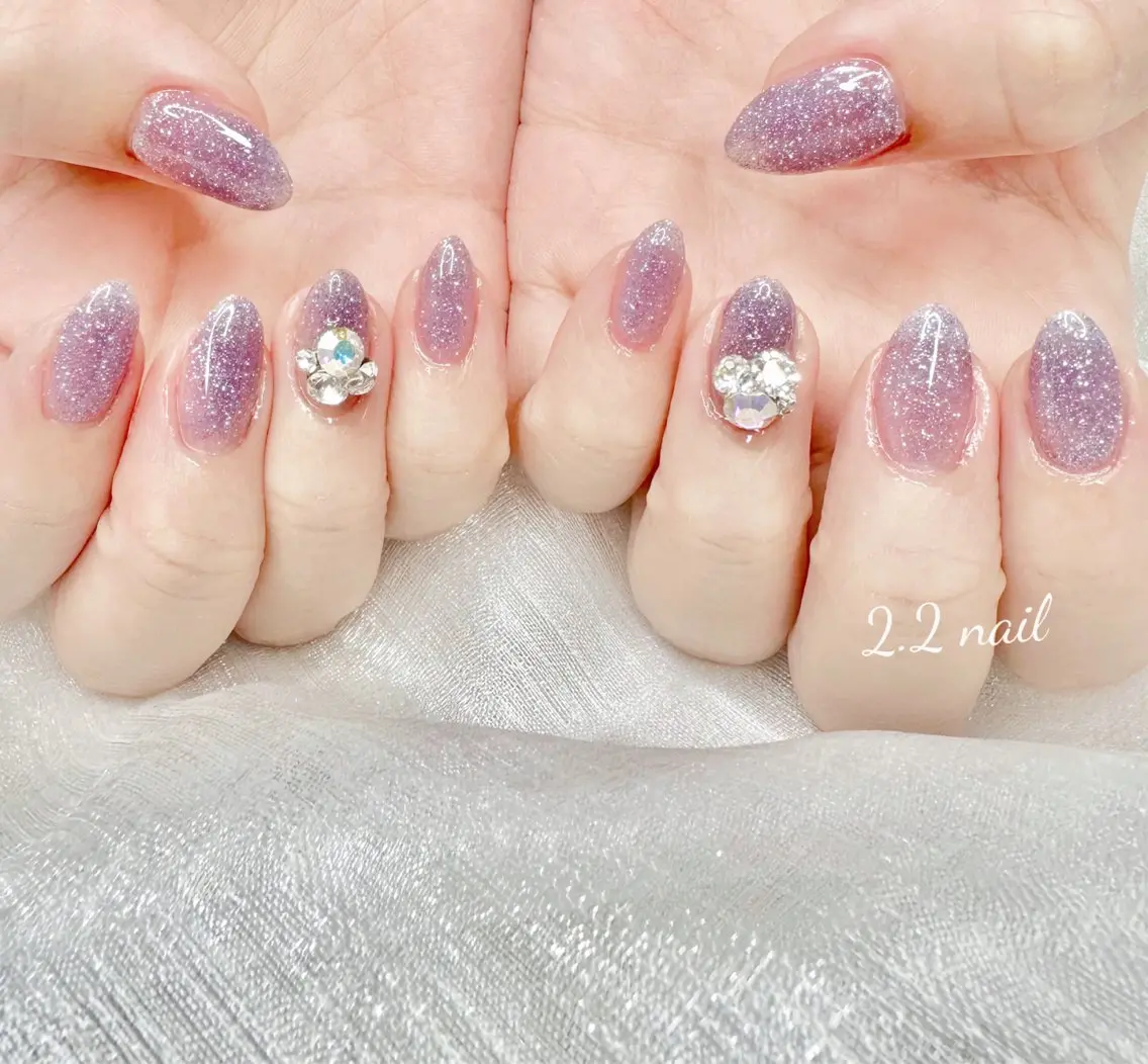 ネイル 🍒Luvia ワンホンネイルのネイルデザイン