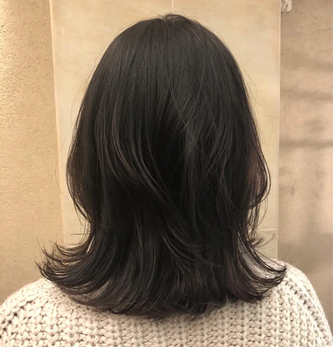 ミディアム くびれヘア 🌿ニュアンス/髪質 改善🌿Fukudaのヘアスタイル