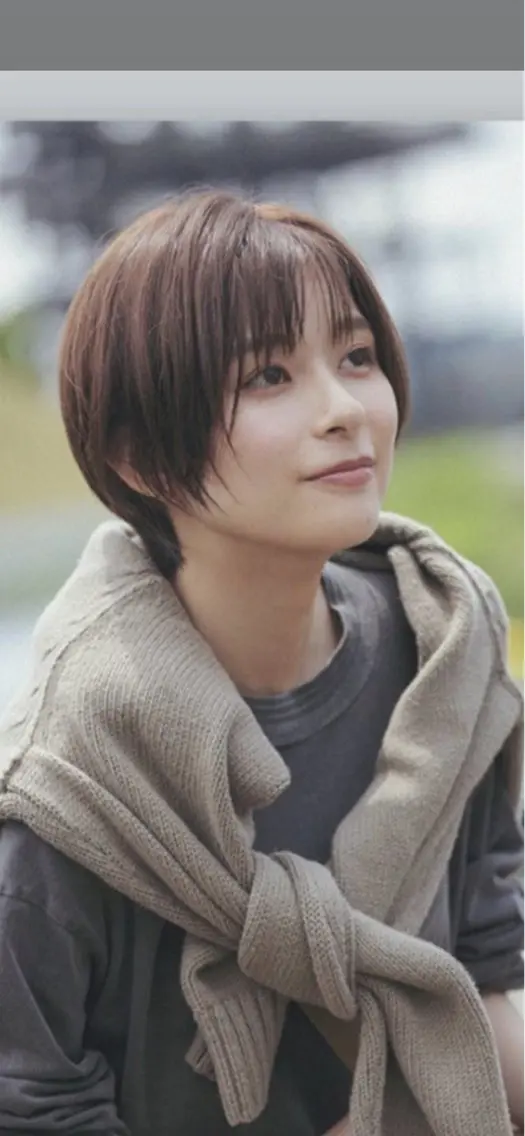 ショート カラー パーマ ヘアアレンジ ハンサムショート 丸みショート くびれヘア ショートヘア ショートヘア原宿 fifth コシのヘアスタイル