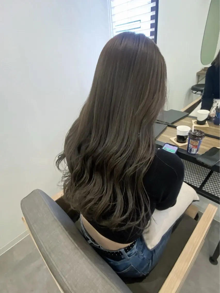 ロング ヘアカラー 十条/カラー 「yuya」のヘアスタイル