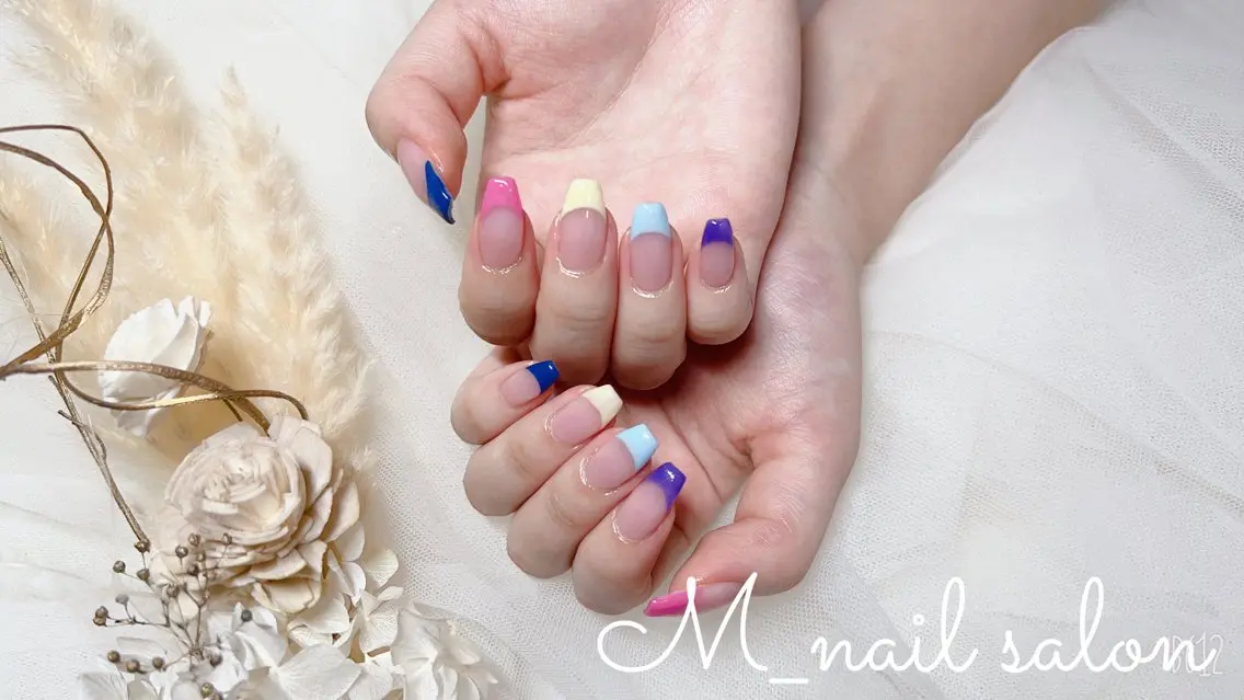 ネイル フレンチネイル M_ nail salonのネイルデザイン