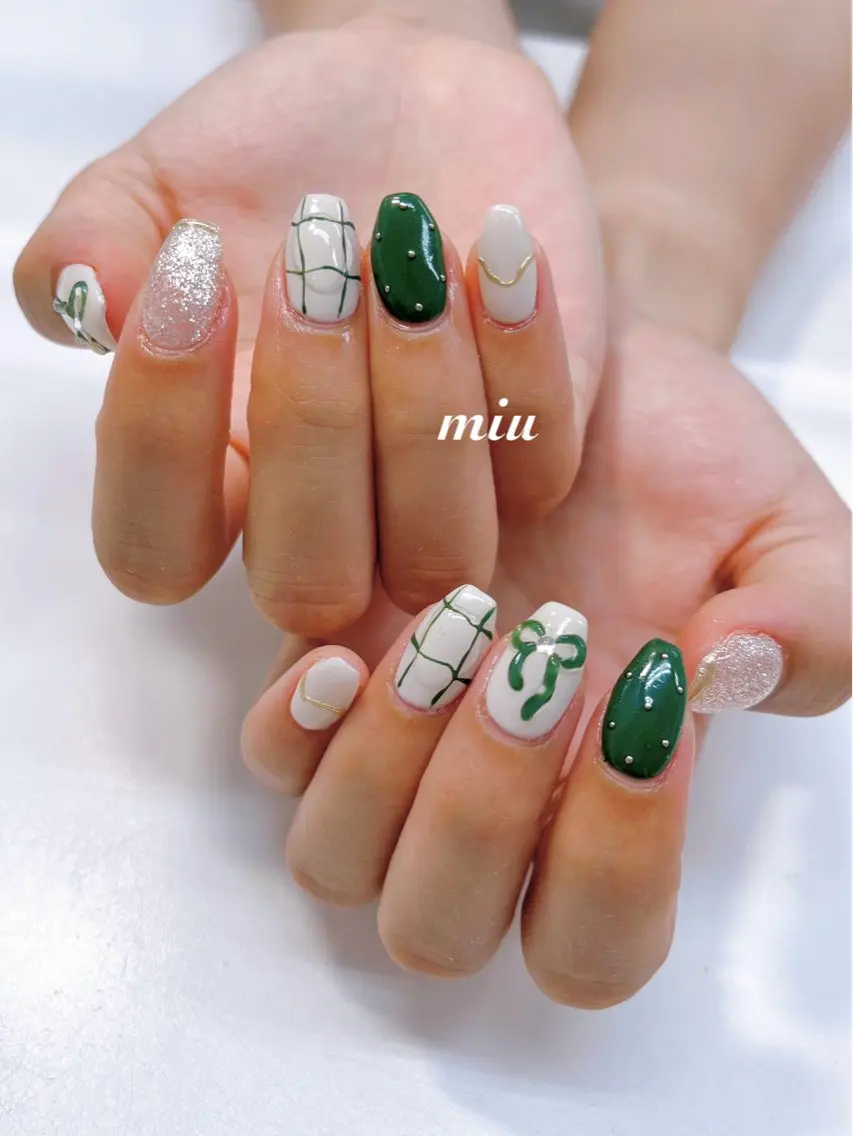 ネイル ハンドネイル miu nail 🐾mihoのネイルデザイン