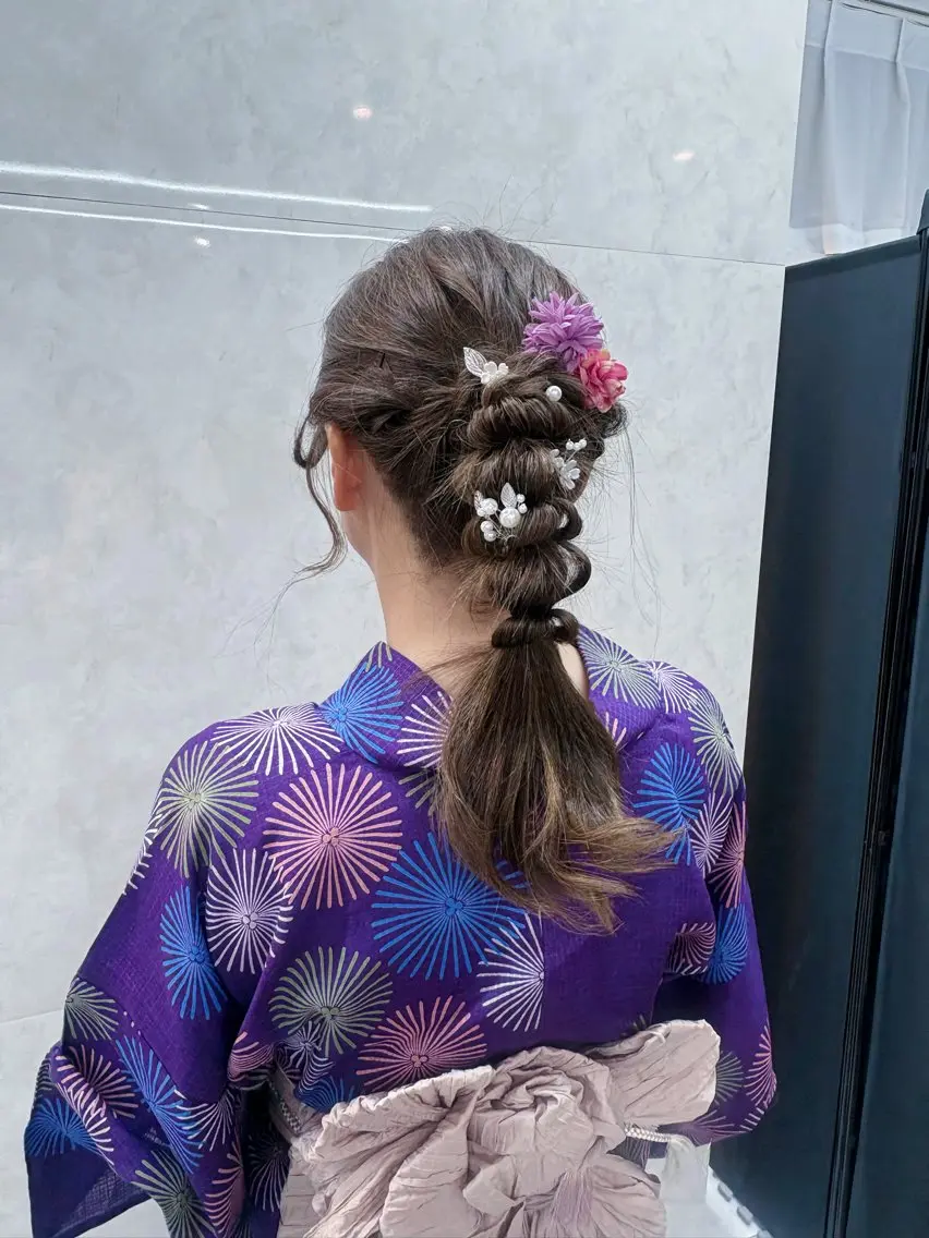 ヘアアレンジ ゆうな🍒 カラーモデル募集中のヘアスタイル