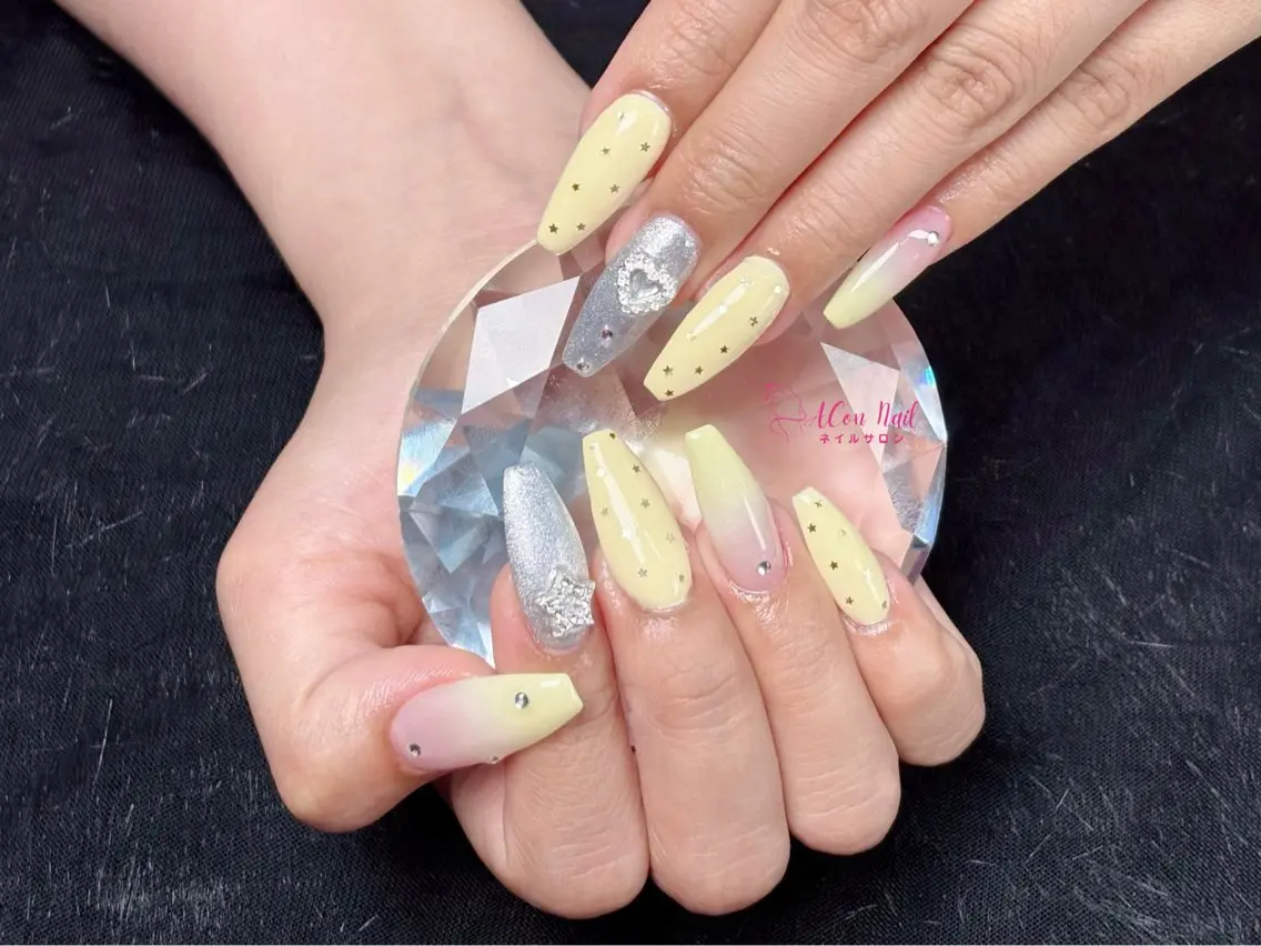 ネイル 桜ネイル 長さ出し フラワーネイル フレンチネイル ジェルネイル ハンドネイル ACon NailSalonのネイルデザイン