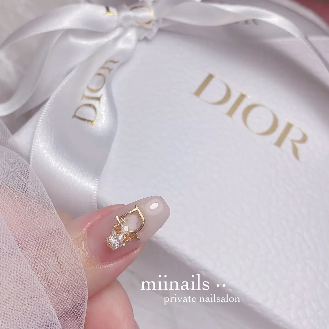 ネイル フレンチネイル 韓国ネイル ワンホンネイル ハンドネイル nailsalon miinailsのネイルデザイン