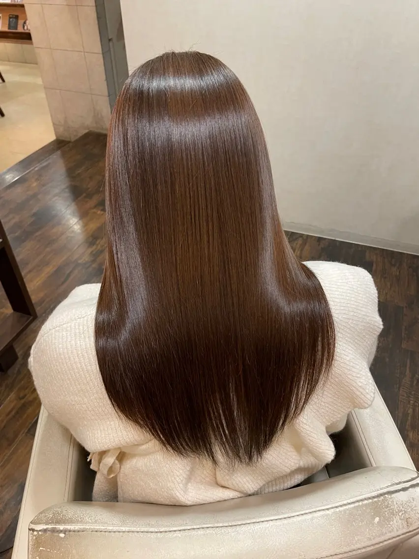 ロング 髪質改善 阿部 祥大のヘアスタイル