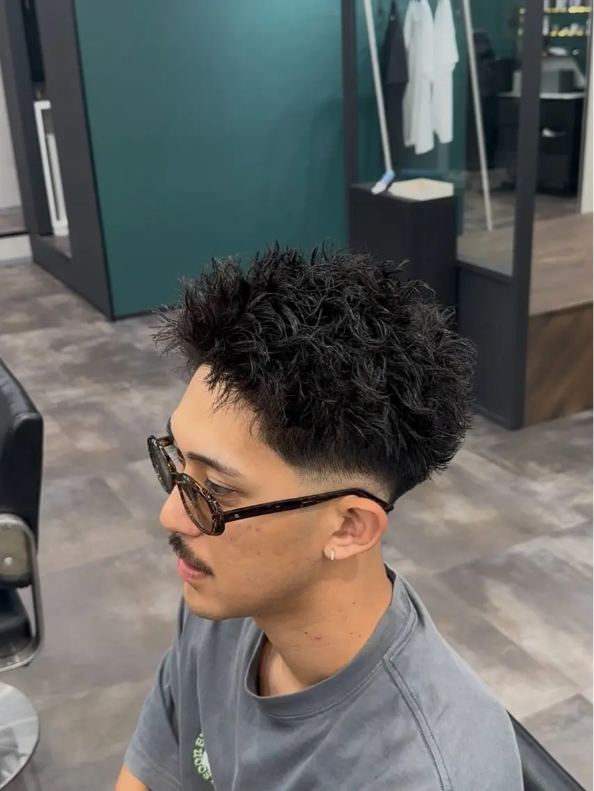 ショート パーマ メンズ ！メンズ特化！ 田中健輔のヘアスタイル