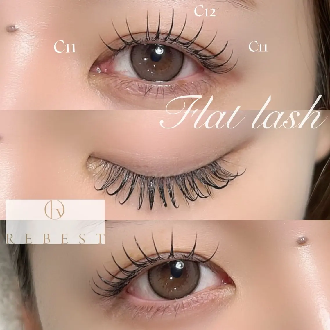 マツエク・マツパ REBEST天王寺 eye🩵Maayaのマツエク・マツパデザイン