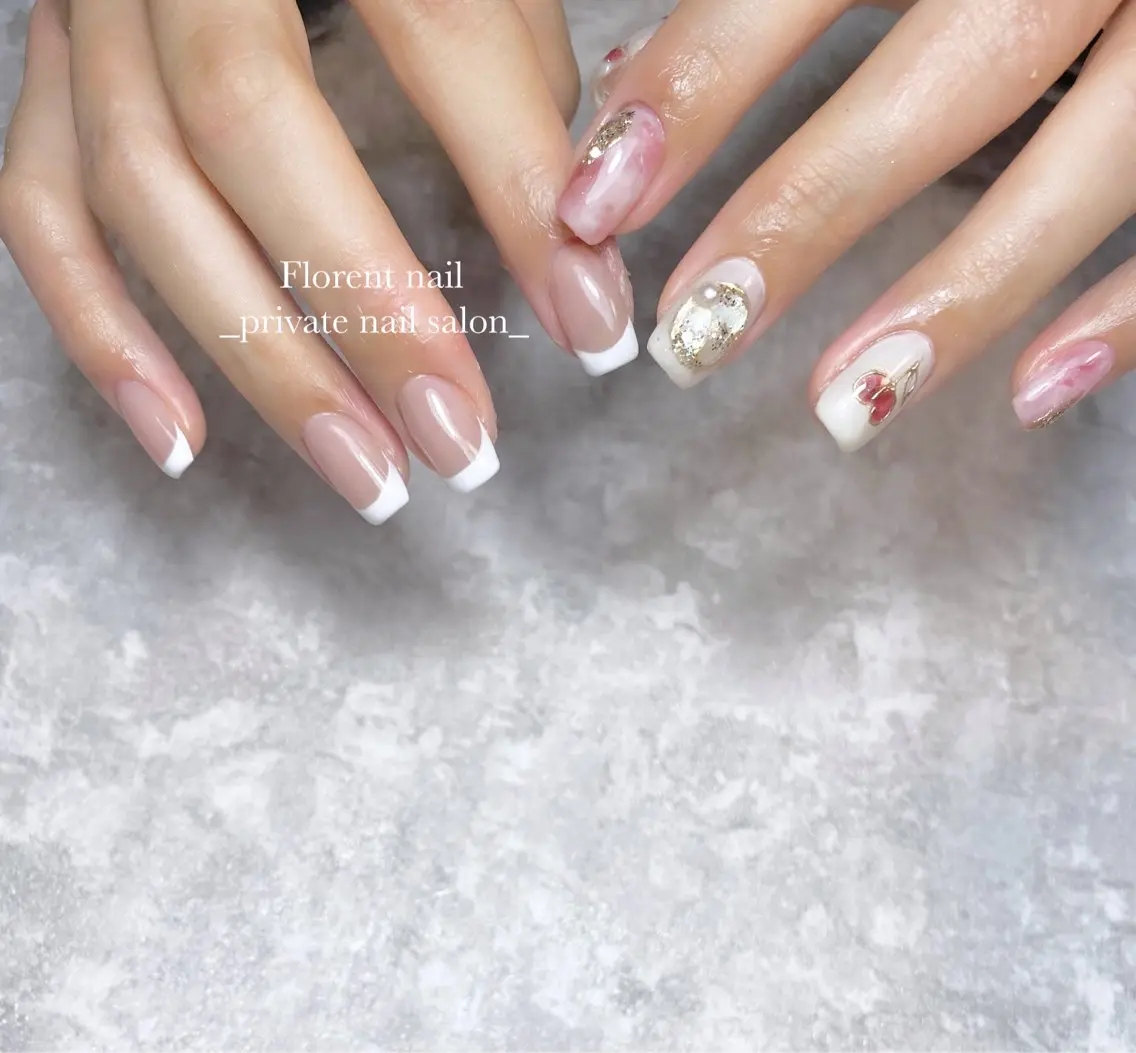 ネイル ハンドネイル florent nailのネイルデザイン