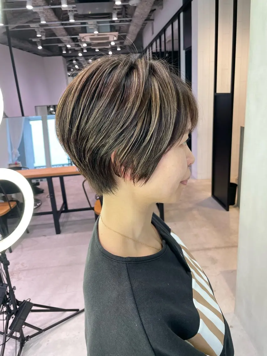 ショート 箕浦 詢平のヘアスタイル