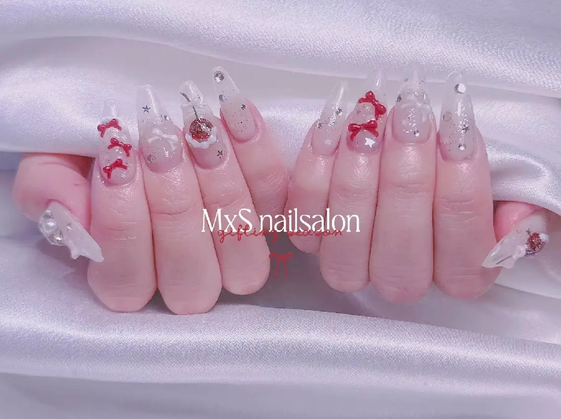 ネイル ハンドネイル ハンドケア MxS リィリィのネイルデザイン