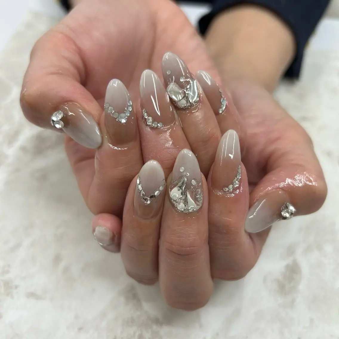 ロング ハンドネイル METEOR💫 staffのネイルデザイン