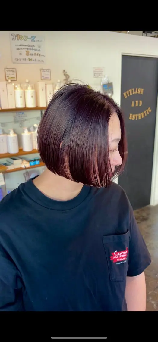 ショート カラー カット ヘアカラー トリートメント 大人可愛いショート/ 店長/三國屋のヘアスタイル