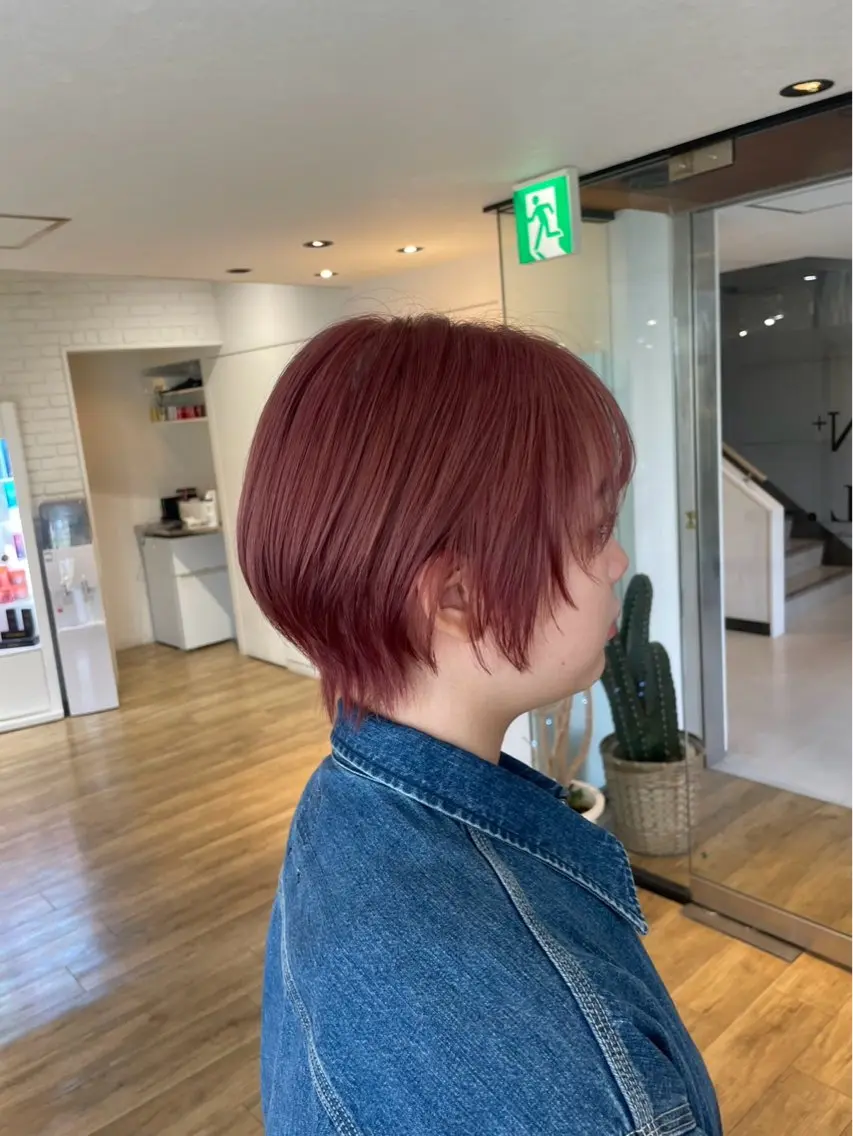 ショート カラー ヘアカラー N+/八尾店 Hanaのヘアスタイル