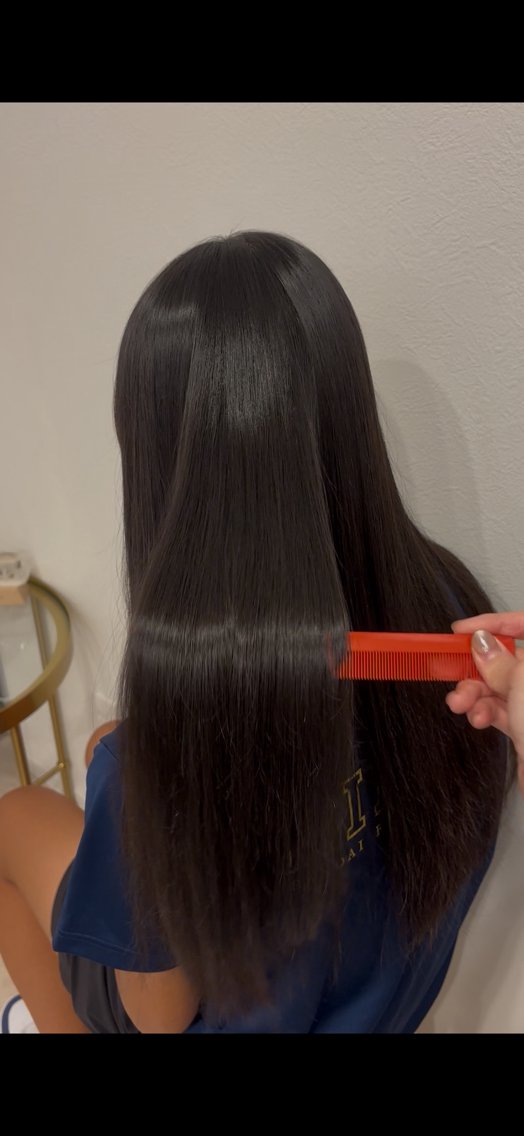 縮毛矯正の写真