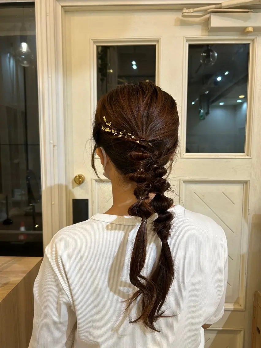 ロング ヘアアレンジ MAISON ema 🩵笹野 希里香のヘアスタイル