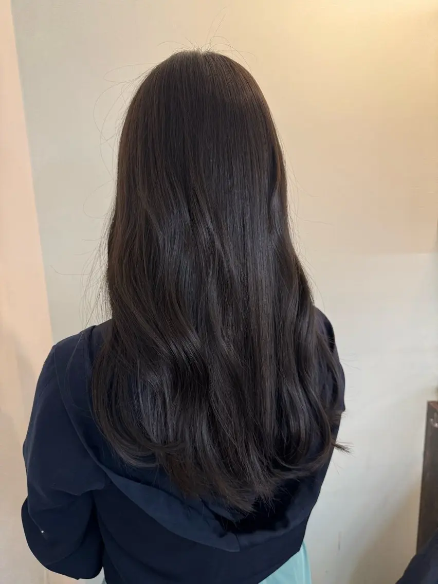 ロング 🧤ル ウ🧤のヘアスタイル