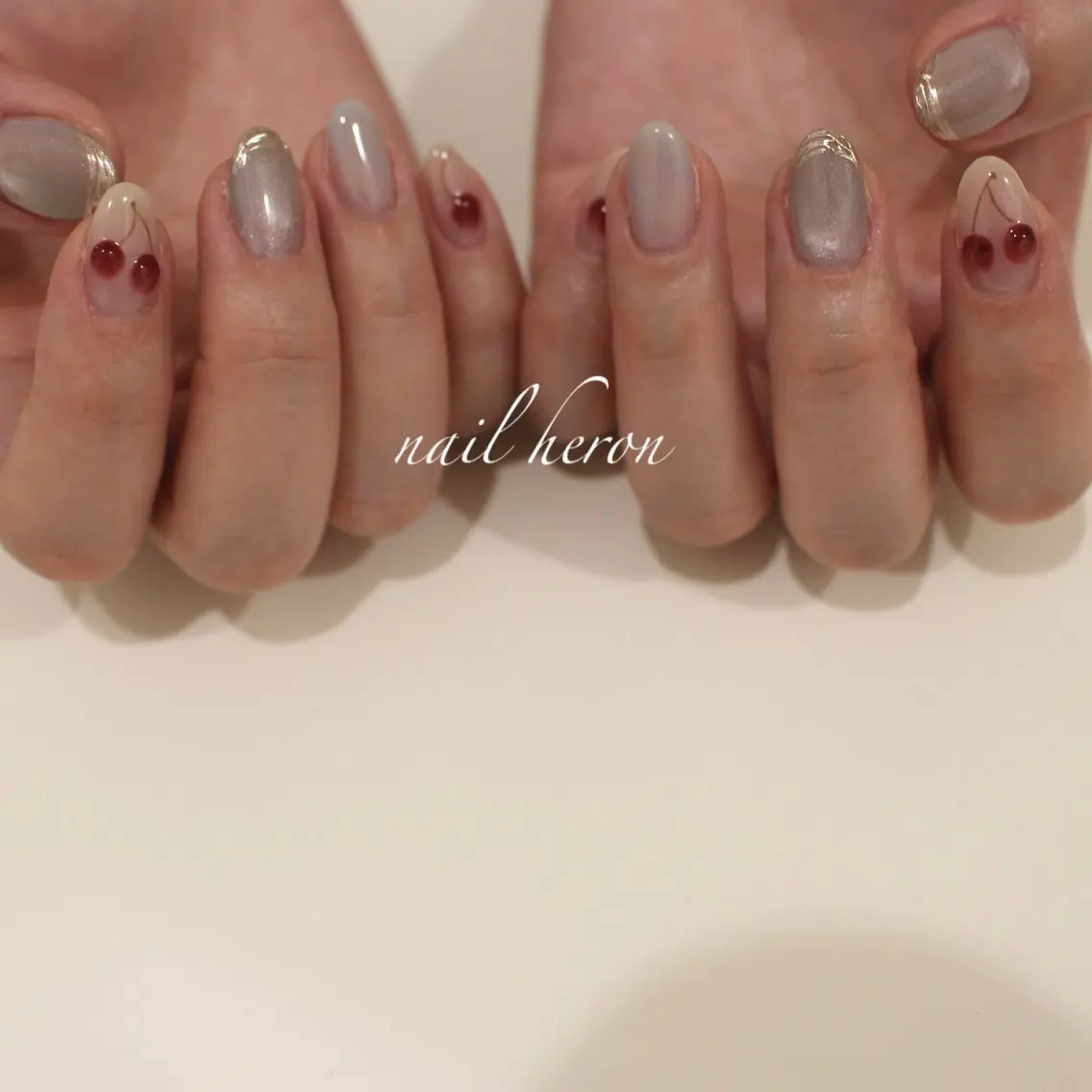 ネイル ハンドネイル saki_ nail heronのネイルデザイン