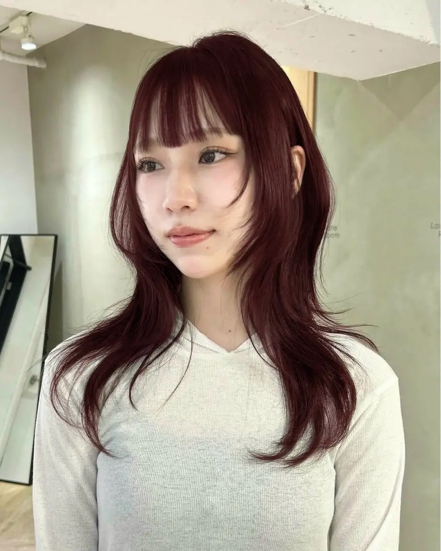 🧚似合わせカット✂︎レイヤーカット/顔まわり/髪質改善/韓国の写真
