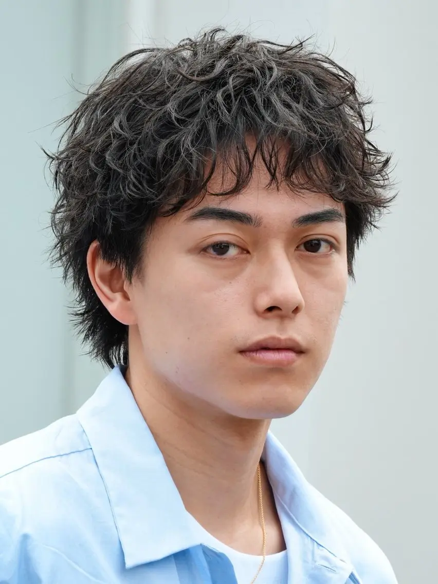ミディアム パーマ ミディアムパーマ ツイストスパイラルパーマ 学生 ニュアンスパーマ スパイラルパーマ カット パーマ fifth/原宿/ パーマ/くぼしゅーのヘアスタイル