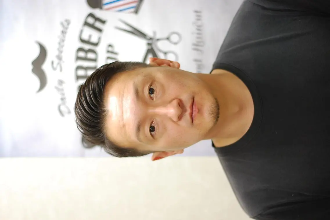 ショート メンズ 治部  友昭のヘアスタイル