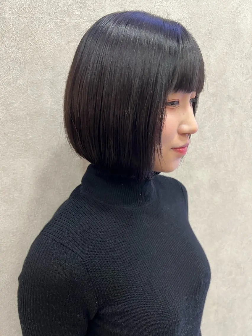 ショート ボブ 🐝Haney .haruka🐝のヘアスタイル