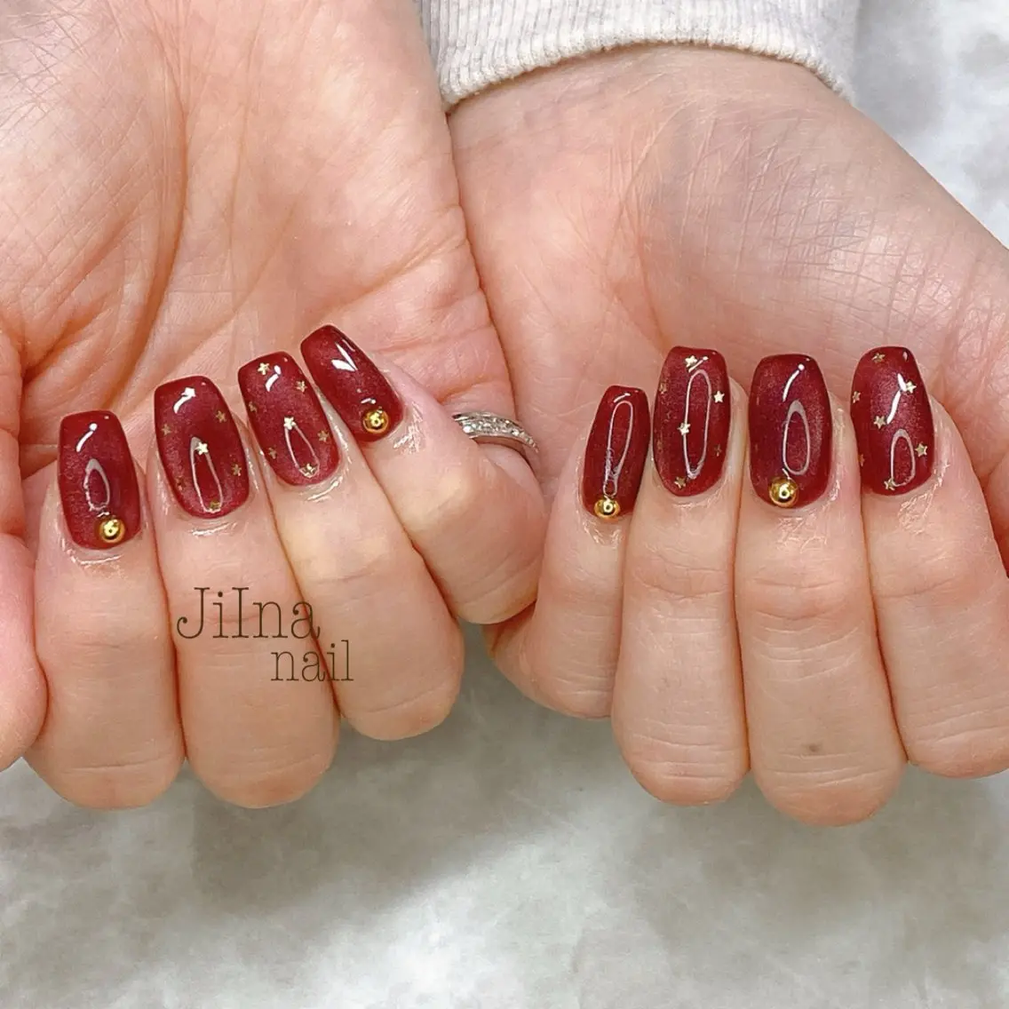 ネイル 持ち込み JiIna nailのネイルデザイン