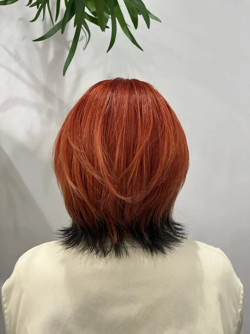 ショート カラー ヘアカラー 吉田 詩穂のヘアスタイル