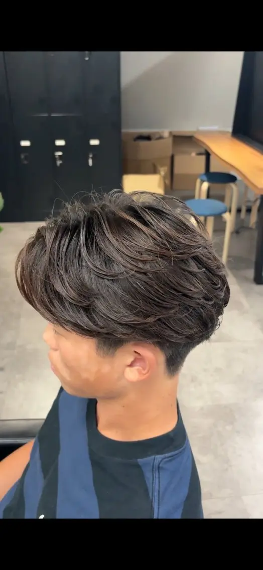 パーマ メンズ カット パーマ 🌱立川【縮毛矯正】 璃音🌱のヘアスタイル