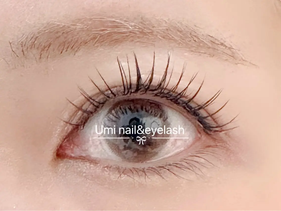 マツエク・マツパ 韓国風マツエク まつげパーマ ワンホンマツエク マツパ Umi nail& eyelash ゆみのマツエク・マツパデザイン