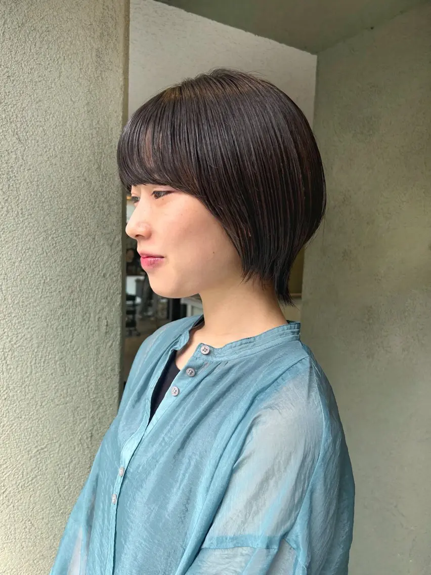 ショート ショートヘア ウルフカット HIROKI ”博多 /ボブのヘアスタイル