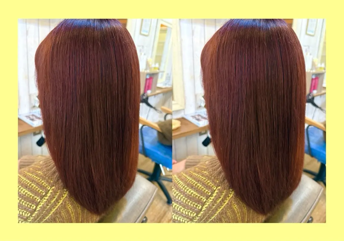 【髪質改善Lv★★★★☆】似合わせカット✂️+艶カラー🌈+TOKIOトリートメント💎+超高濃度水素ケア🫧の写真