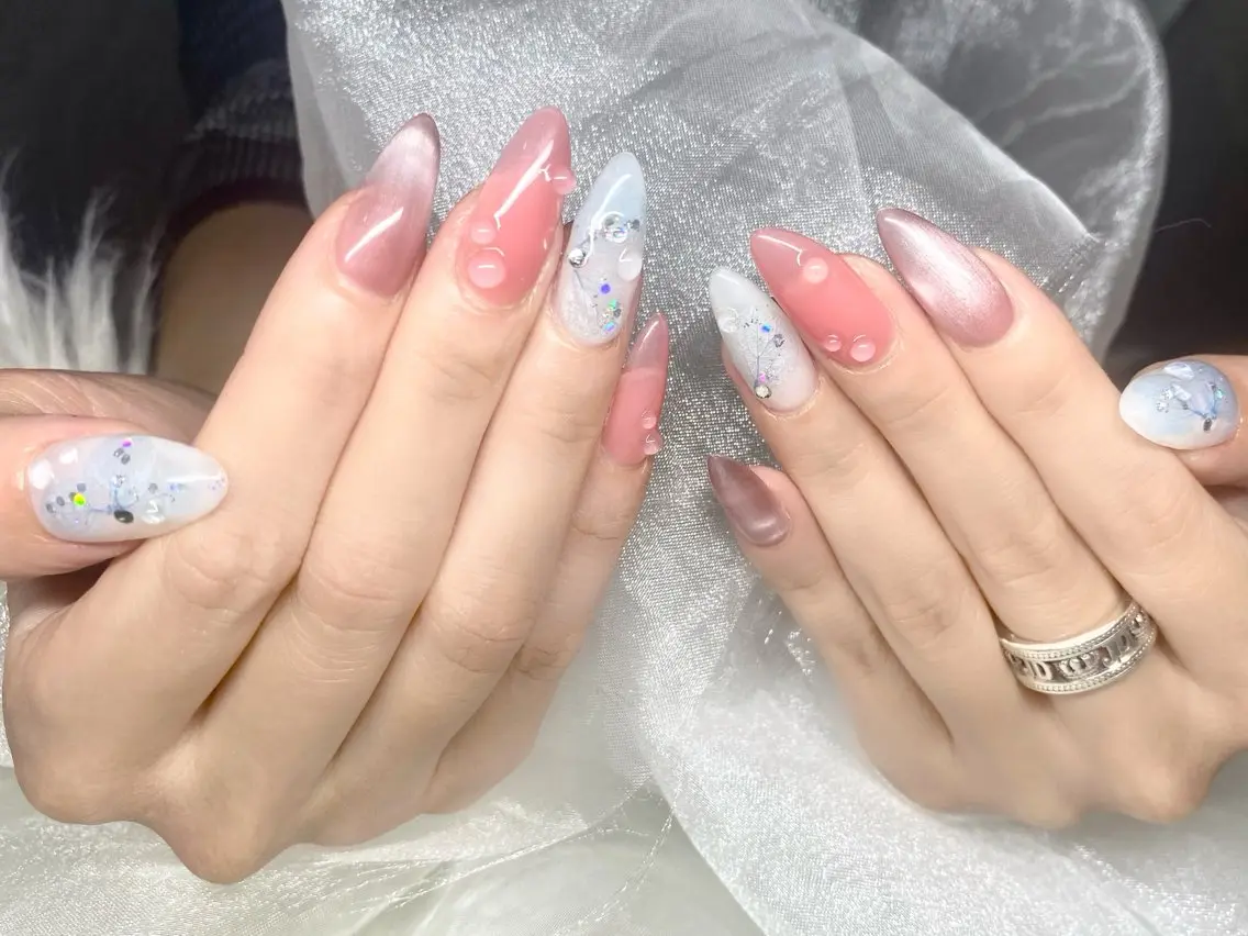 ネイル ネイルチップ ハンドネイル ハンドケア Hi beauty 渋谷のネイルデザイン
