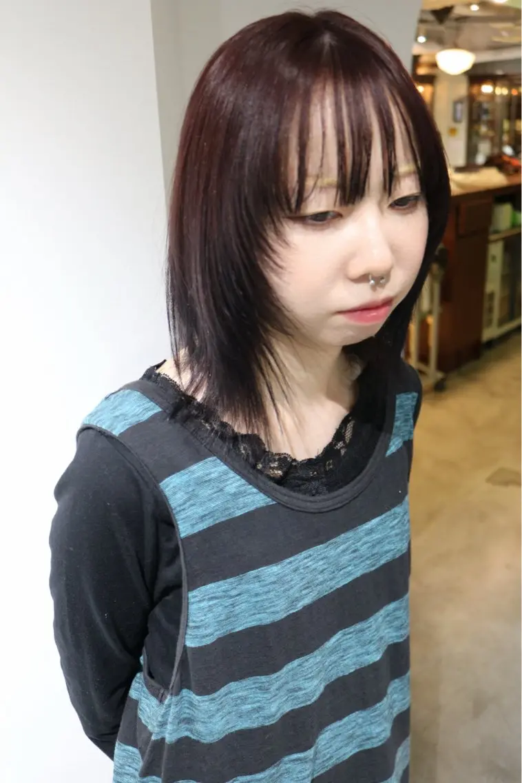 【ブリーチなし】透明感ダブルカラー🫧✨️の写真