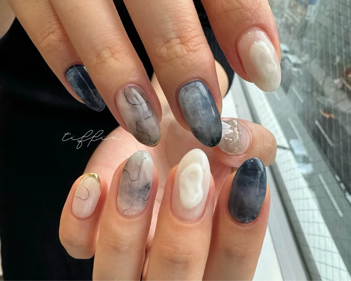 ネイル アートネイル nail salon tiffinのネイルデザイン
