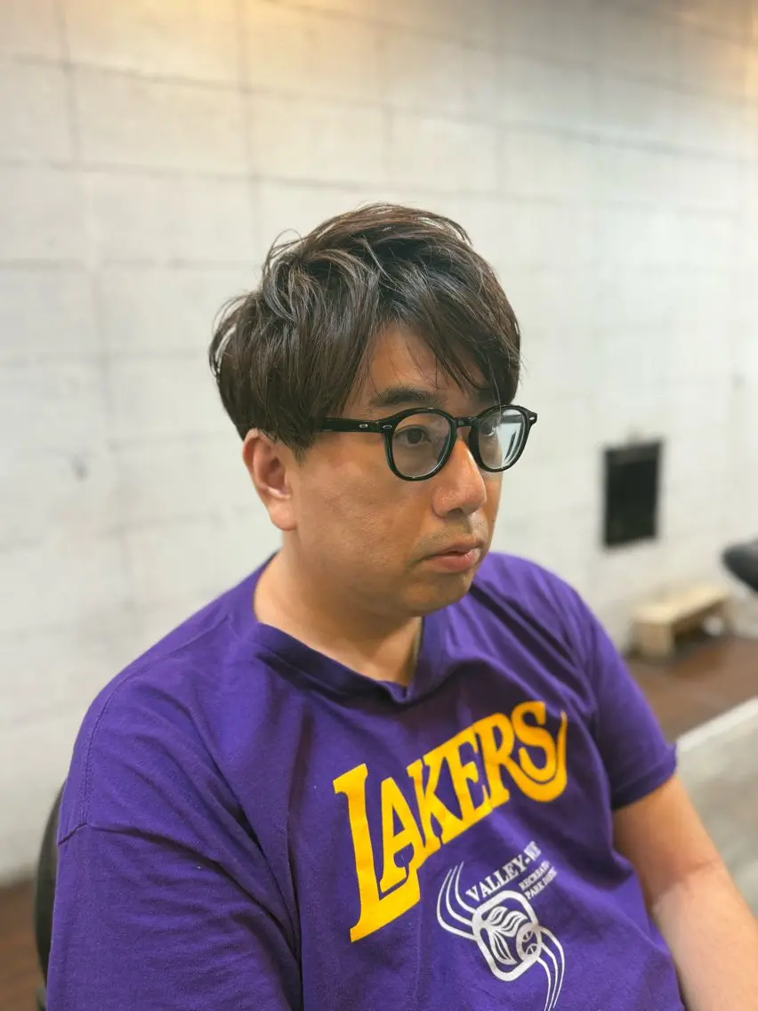 ショート メンズ スガワラ マキのヘアスタイル