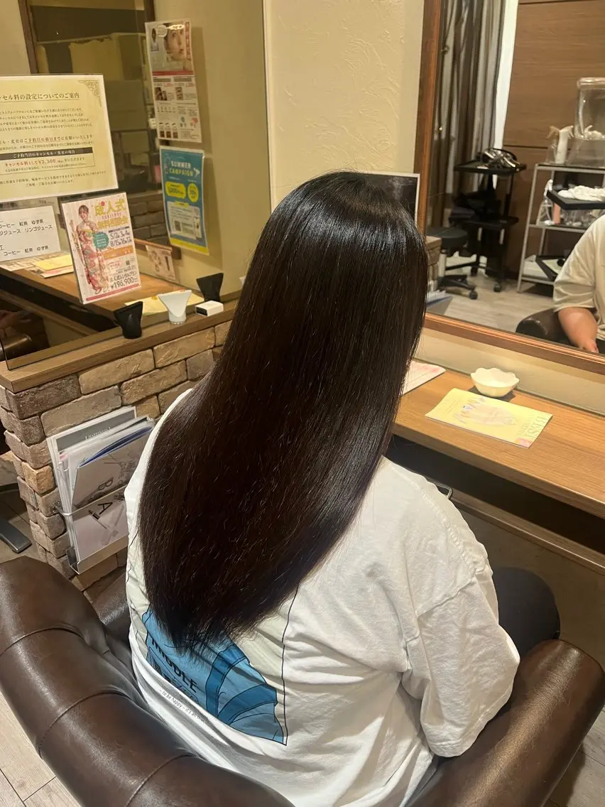 ロング 京都/カラー/パーマ ‎🤍/のあのヘアスタイル