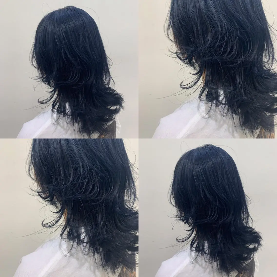 ミディアム カラー ネイビーカラー トリートメント 🌻Insta指名 NO.1🌻Shoのヘアスタイル