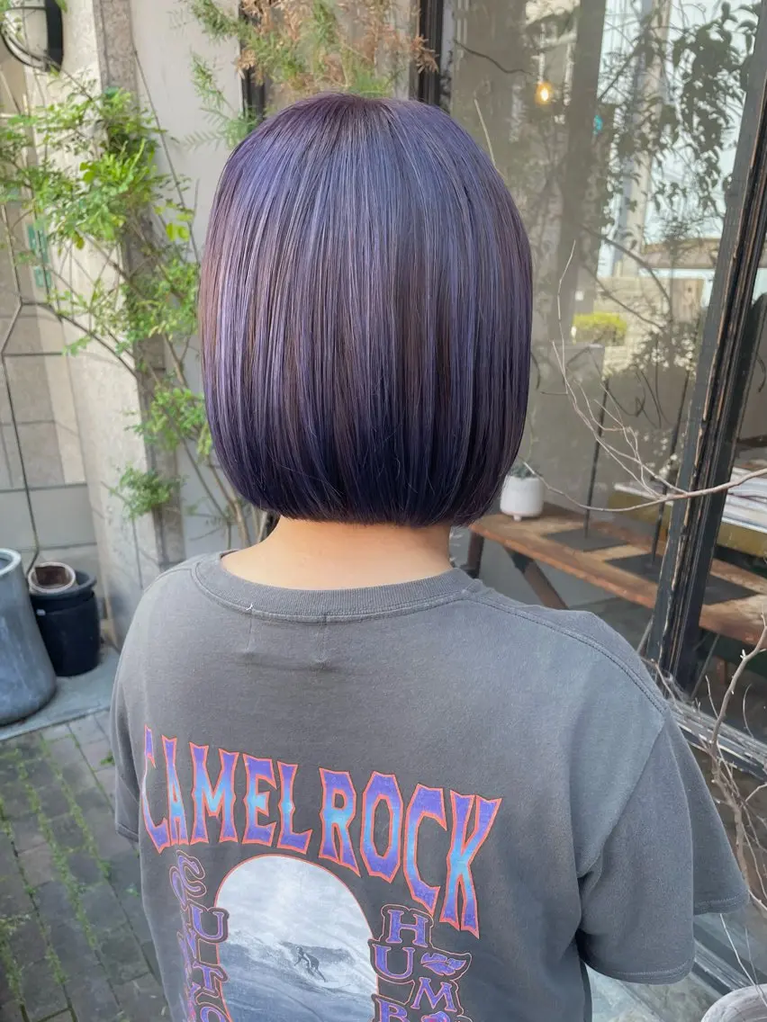 ショート カラー 日高 香織のヘアスタイル