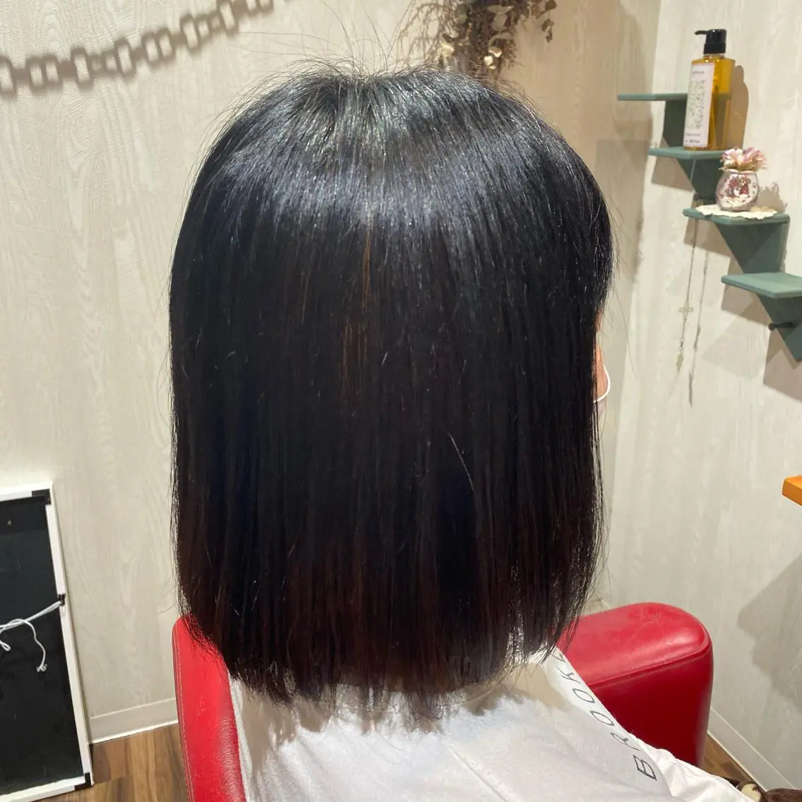 ミディアム 木宮 美緒のヘアスタイル
