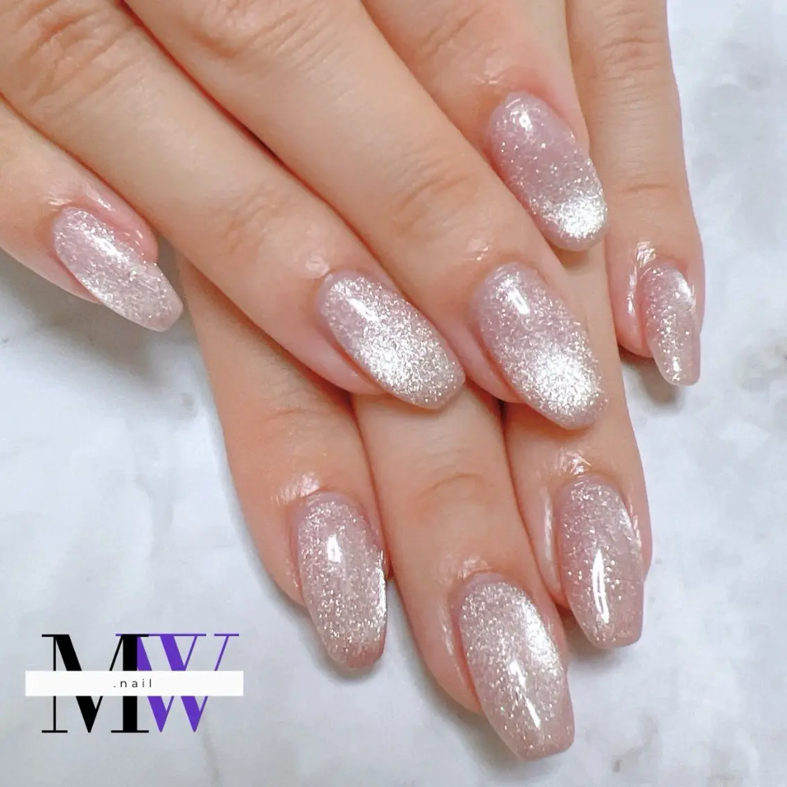 ネイル マグネットネイル ハンドネイル MW .nailのネイルデザイン