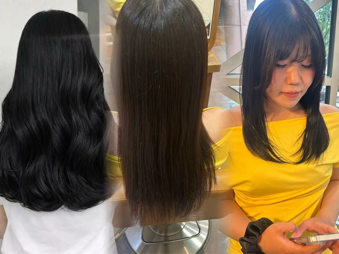 セミロング カラー 三崎 莉緒の眉毛・アイブロウイメージ