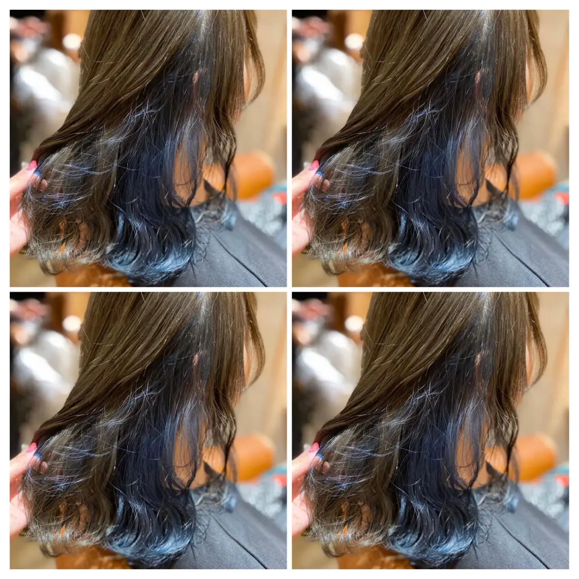 💎インナーカラー「ケアブリーチ」＋カット＋3step Aujua超音波アイロントリートメントの写真
